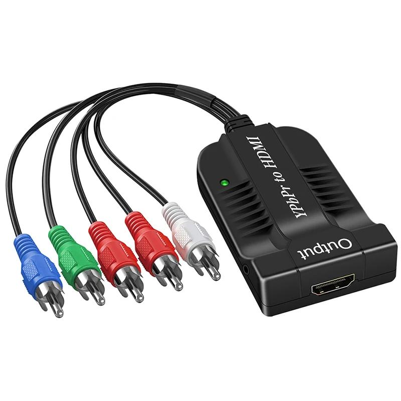 RGB YPbPr HDMI  Ʈ, DVD PSP Xbox 360 PS2  1080P    , 5RCA